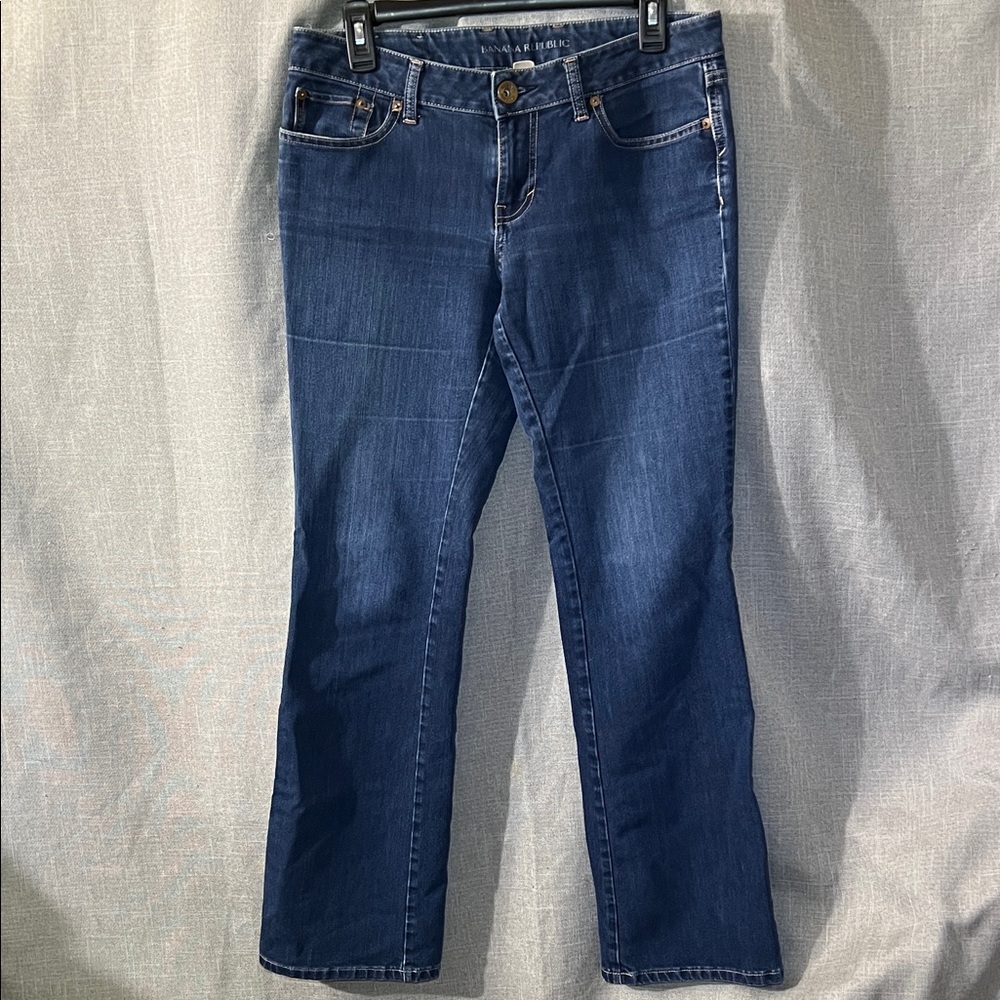 Banana Republic Women's Curvy Boot Jeans in Blue size28